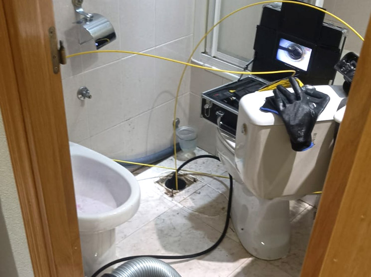 Drenaje correcto de aguas pluviales en terrazas en Peralta de Calasanz